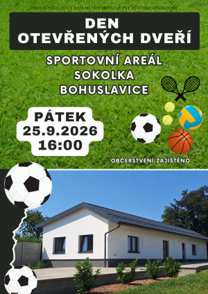den otevřených dveří Sokolka