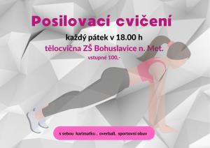 posilovací cvičení